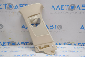Lincoln MKC 15-17 center pillar trim, upper belt, left, beige