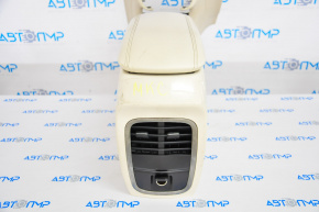 Lincoln MKC 15-19 center console with armrest and cup holders, beige