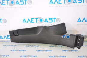 Lincoln MKZ 13-20 black lower right rear pillar trim for SRS