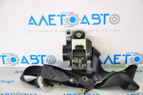 Driver's seat belt with pretensioner Lincoln MKZ 13-16 black shot