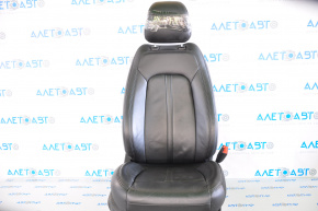 Lincoln MKZ 13-16 passenger seat without airbag, heated, black leather