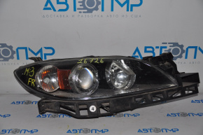 Right front headlight Mazda3 03-09 naked DEPO