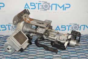 The electric power steering column of a Mazda 6 2014-2017 USA has a broken plastic part.