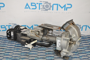 The electric power steering column of a Mazda 6 2014-2017 USA has a broken plastic part.