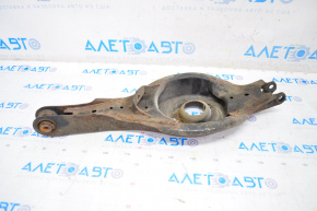 The lower control arm under the rear left spring is rusty for a Mazda 6 14-17.