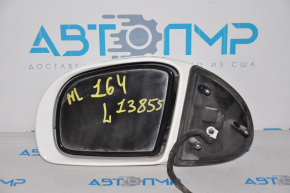 Left side mirror assembly for Mercedes W164 ML, 16 pins, turn signal, white