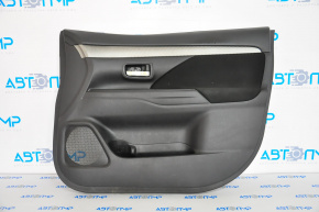Door trim card front right Mitsubishi Outlander 14-18 black cloth, defect
