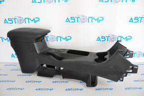 Mitsubishi Outlander 14-18 center console with armrest and cup holders, black