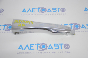 Nissan Altima 13-18 exterior rear right door handle, chrome