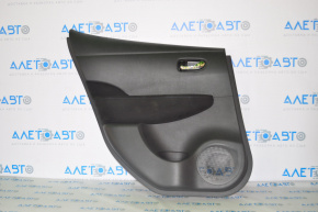 Rear left door panel, Nissan Leaf 13-17, black cloth