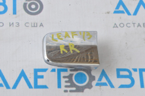 Nissan Leaf 13-17 rear right door handle cap, chrome