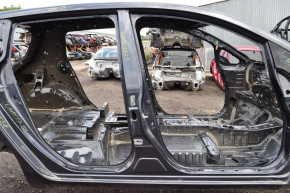 Nissan Leaf 13-17 right center body pillar, graphite