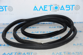 Front left door seal for Nissan Leaf 13-16 black