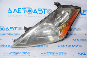 Headlight front left Nissan Murano z50 03-07 bare halogen for polishing