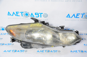 Right front headlight for Nissan Murano z51 2009-2010, halogen, cracks in the glass