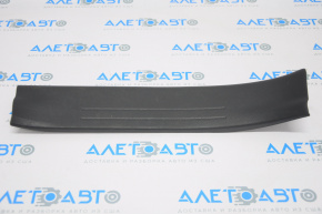 Nissan Murano z52 15-16 black inner rear left door sill trim, 2 stripes