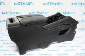 Nissan Murano z52 15-16 center console armrest black leather