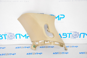 Rear pillar trim behind the right window Nissan Pathfinder 13-20 beige, rubbed
