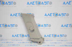 Nissan Pathfinder 13-20 right rear pillar trim panel, front window, gray, type 1