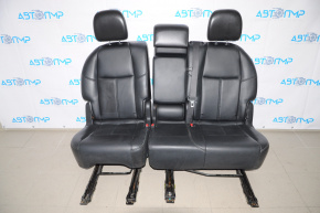 Rear row of seats 2 row Nissan Pathfinder 13-16 leather black
