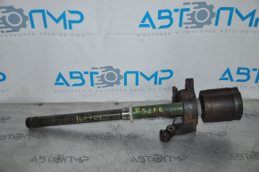 Drive axle shaft front right Nissan Pathfinder 13-20 FWD, without outer part, with bracket, without three-stud