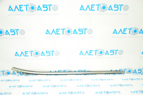 Door-glass molding, center rear right, chrome, Nissan Rogue 14-20