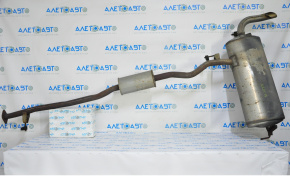 Nissan Rogue 14-20 rear muffler with barrels