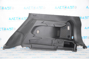 Right arch trim for Nissan Rogue 14-16, black, for 2 rows