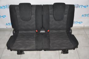 Rear seat row 3 Nissan Rogue 14-16 cloth black