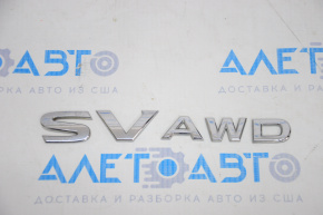 Nissan Rogue 14-20 SV AWD tailgate emblem