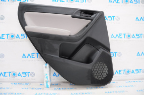Subaru Forester 14-15 SJ rear left door panel, black with gray insert