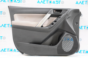 Subaru Forester 14-15 SJ front left door panel, black with gray insert