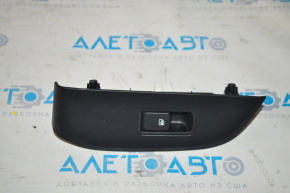 Subaru Legacy 15-19 black rear left window lifter control, manual, with black trim