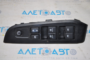 Front left window lift control for Subaru Legacy 15-19, black, with trim, with mirror control