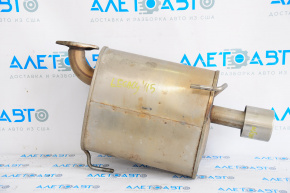 Subaru Legacy 15-19 left rear muffler with barrel