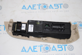 Front left window lift control for Subaru Outback 15-16 with beige trim