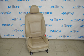 Passenger seat Subaru Outback 15-17 without airbag, beige leather