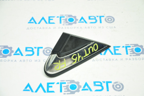 Subaru Outback 1920s chrome triangle fender molding, right