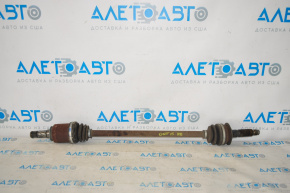 The rear right half shaft of a Subaru Outback 15-19 is rusty.
