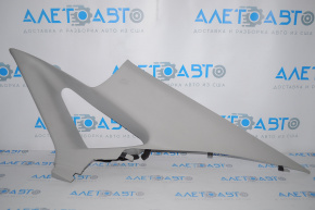Upper right rear pillar trim for Toyota Avalon 13-18 gray