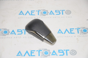 Toyota Avalon 13-18 black textured leather gear knob