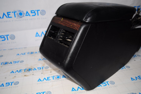Toyota Avalon 13-15 center console armrest black leather