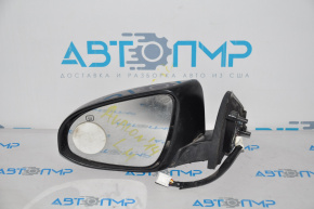 Left side mirror complete Toyota Avalon 13-18 9 pins, turn signal, heated, burgundy