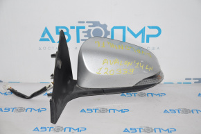 Left side mirror complete Toyota Avalon 13-18 9 pins, turn signal, heated, silver