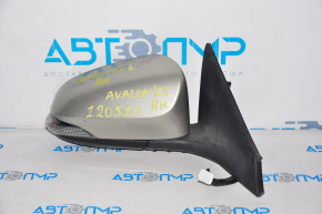 Side mirror right complete Toyota Avalon 13-18 11 pins, BSM, turn signal, heated, silver