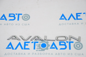 Toyota Avalon 13-18 trunk lid Avalon emblem
