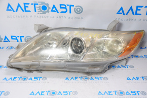 Headlight front left Toyota Camry v40 07-09 bare halogen, rusty reflector, for polishing