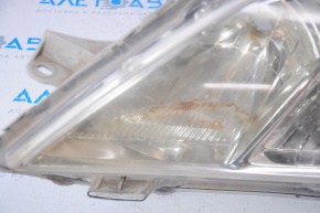 Headlight front left Toyota Camry v40 07-09 bare halogen, rusty reflector, for polishing