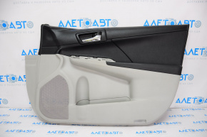 Front right door trim panel for Toyota Camry v50 12-14 USA, gray