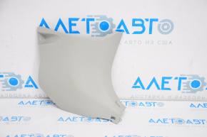 Toyota Camry V50 12-14 USA lower right front pillar trim, light gray